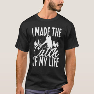 Bogenfischen Gerade verheiratet Fang des Lebens Bo T-Shirt