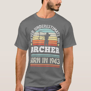 Bogengeschenke geboren 1943 80. Geburtstag T-Shirt