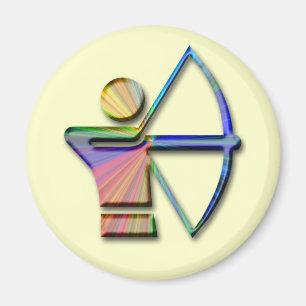 Bogenhalter mit Bow & Arrow Magnet