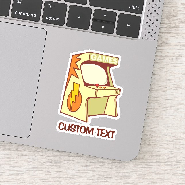 Bogenmaschine Aufkleber (Detail)