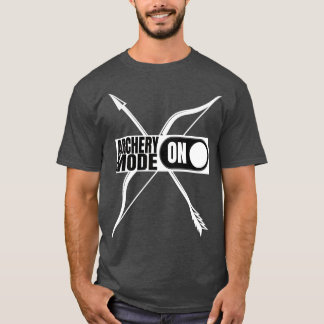 Bogenmodus auf Bogenschießmaschine T-Shirt