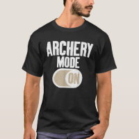Bogenmodus auf Bowhunting Arery T Shirt