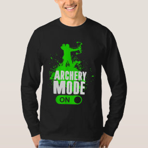 Bogenmodus auf Coolem Bow-Pfeil männliche Kinder A T-Shirt