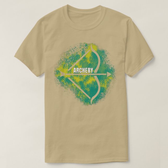 Bogenschießen (30) T-Shirt (Design vorne)