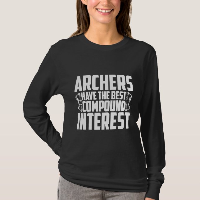 Bogenschießen Bogenschießen Bogenschießen Funny In T-Shirt (Vorderseite)