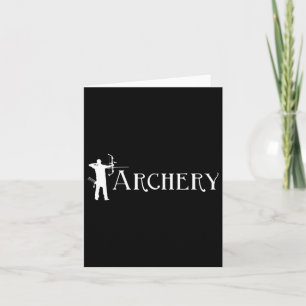 Bogenschießen - Bowman Archer Bow Jagd Lover Bowhu Karte