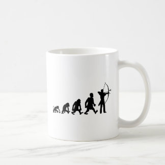 Bogenschießen Darwin Kaffeetasse