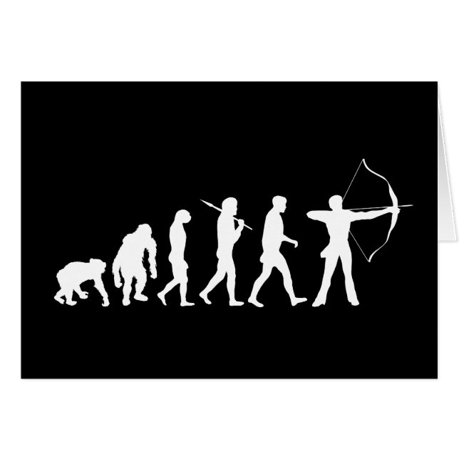 Bogenschießen-Evolution eines Bogenschießen-Bogens (Vorderseite (Horizontal))