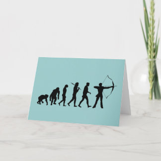 Bogenschießen-Evolution eines Bogenschießen-Bogens Karte