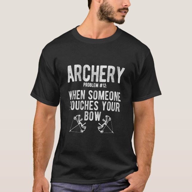 Bogenschießen für einen Bogenschießen 3 T-Shirt (Vorderseite)