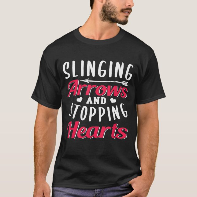 Bogenschießen für Mädchen T-Shirt (Vorderseite)