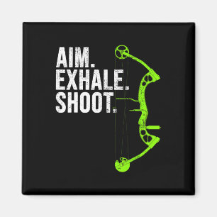Bogenschiessen Jagd Aim Exhale Shoot Magnet