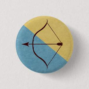 Bogenschießen-Knopf Button