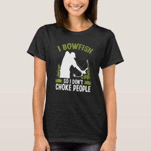 Bogenschießen Luftboot Bogenschütze Bogenjäger Fis T-Shirt