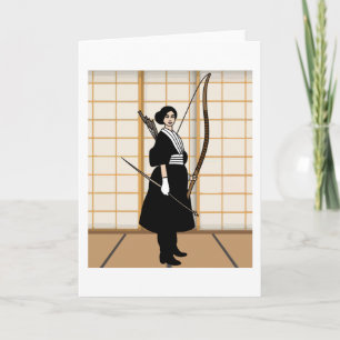 Bogenschießen mit Bow und Pfeil Karte