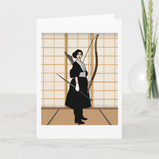 Bogenschießen mit Bow und Pfeil Karte