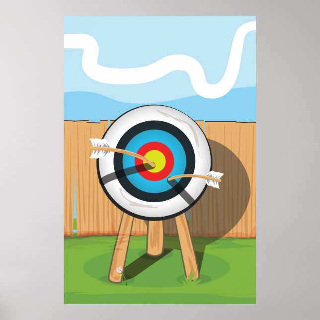 Bogenschießen Poster (Vorne)