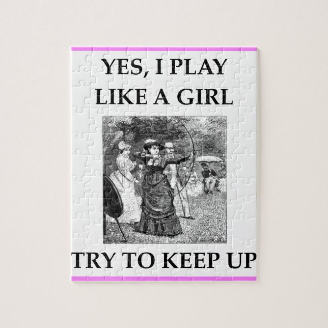 BOGENSCHIESSEN PUZZLE (Vertikal)