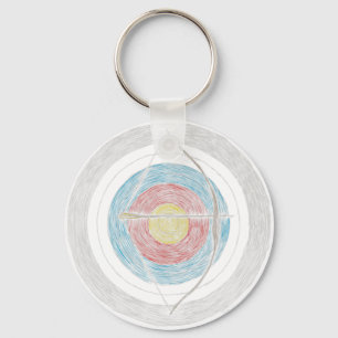 Bogenschießen Schlüsselanhänger