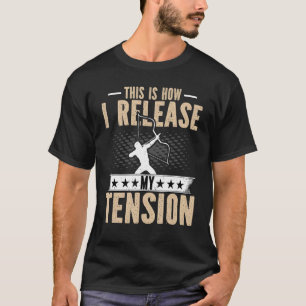 Bogenschießen So entferne ich meinen Spannungsboge T-Shirt