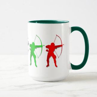 Bogenschießen-Sommer-Spiel- Bogenschütze-Sport Tasse