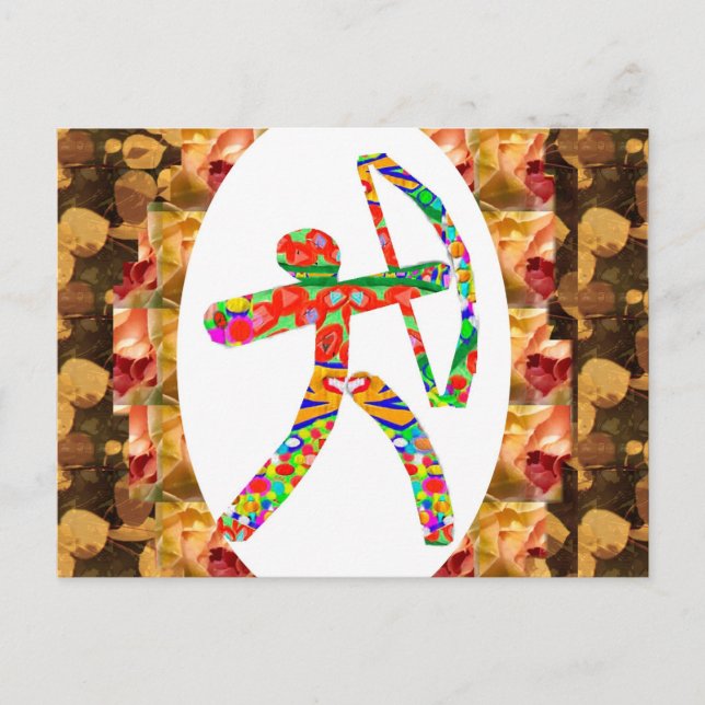 BOGENSCHIESSEN Sport: Postkarte (Vorderseite)