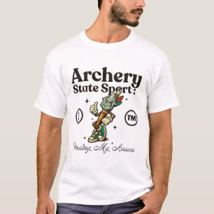 Bogenschießen Staatssport: meinen Pfeil finden T-Shirt