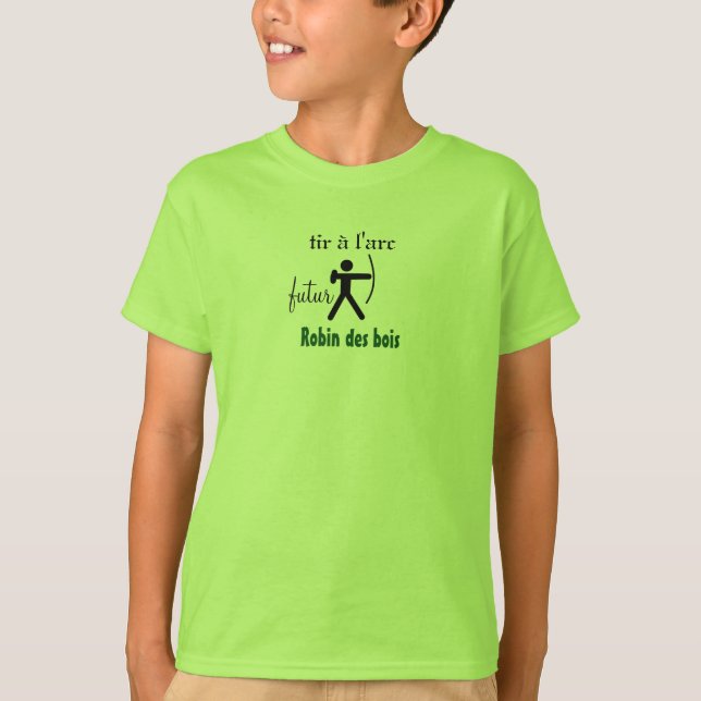 Bogenschießen-T-Shirt T-Shirt (Vorderseite)