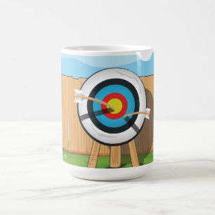 Bogenschießen Tasse