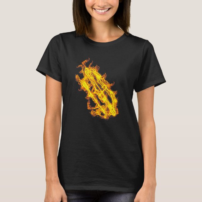 Bogenschießen und Bogenschießen T-Shirt (Vorderseite)