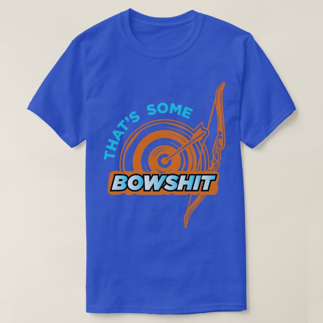 Bogenschießen und Bogenschießen T-Shirt (Design vorne)