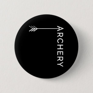 Bogenschießen und Bogenschießen von Jagdgeschenken Button