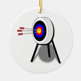 Bogenschießen-Verzierung Keramik Ornament