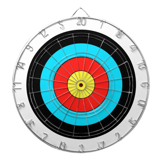 Bogenschießen-Ziel Dartboard Dartscheibe (vorne)