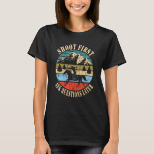 Bogenschießen zu Pferd T-Shirt