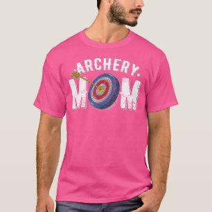Bogenschießende Mutter Bogen Pfeil Schießsport Jäg T-Shirt