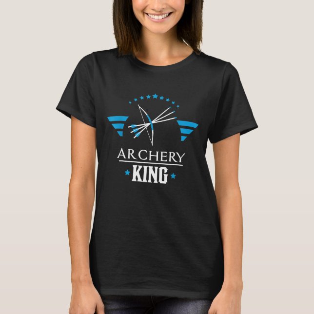 Bogenschießjäger und Bogenjäger T-Shirt (Vorderseite)