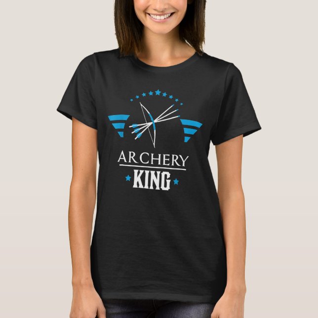 Bogenschießjäger und Bogenjäger T-Shirt (Vorderseite)