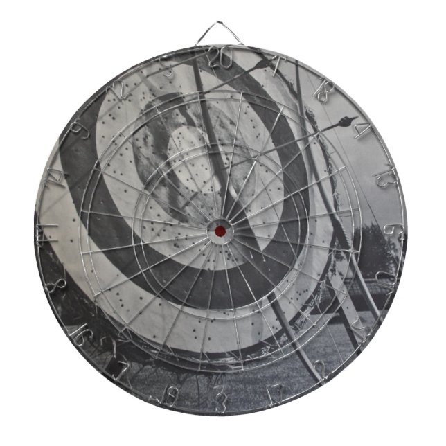 Bogenschießscheibe Dartboard Dartscheibe (vorne)