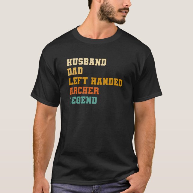 Bogenschießschießschießen für Handschuhe, Verlasse T-Shirt (Vorderseite)