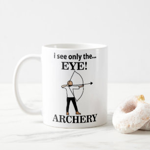 Bogenschießsport Bogen Pfeil Bogenschießen Kaffeetasse