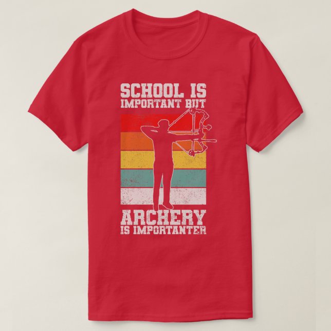 Bogenschütze (6) T-Shirt (Design vorne)