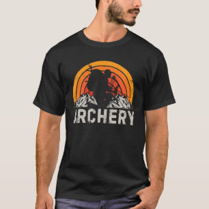 Bogenschütze Bogenschießen Retro Vintage Geschenke T-Shirt