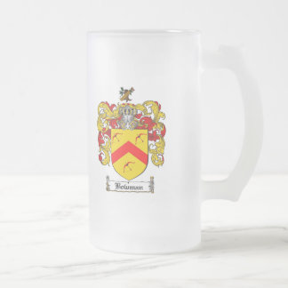 BOGENSCHÜTZE-FAMILIENWAPPEN - BOGENSCHÜTZE-WAPPEN MATTGLAS BIERGLAS