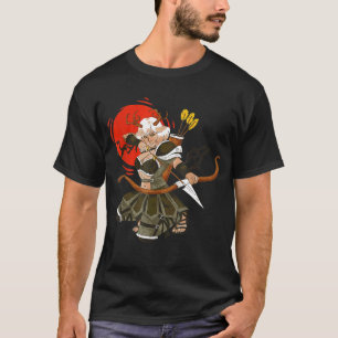 Bogenschütze mit Bow Archery Fantastische Jagd und T-Shirt