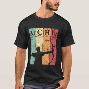 Bogenschütze Periodensystem Elemente Bogenschießen T-Shirt