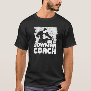 Bogenschütze Trainer Bogen Pfeil Club Wettkampf B T-Shirt