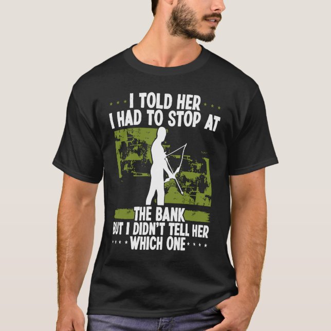 Bogenschützen-Bogenjäger Luftboot Bogenschütze Bog T-Shirt (Vorderseite)