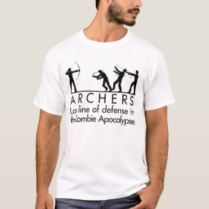 Bogenschützen GEGEN Zombies T-Shirt