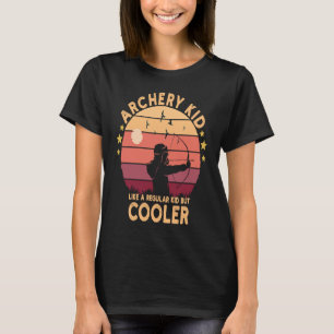 Bogenschützen-Kind Bogen und Pfeil Junger Bogensc T-Shirt